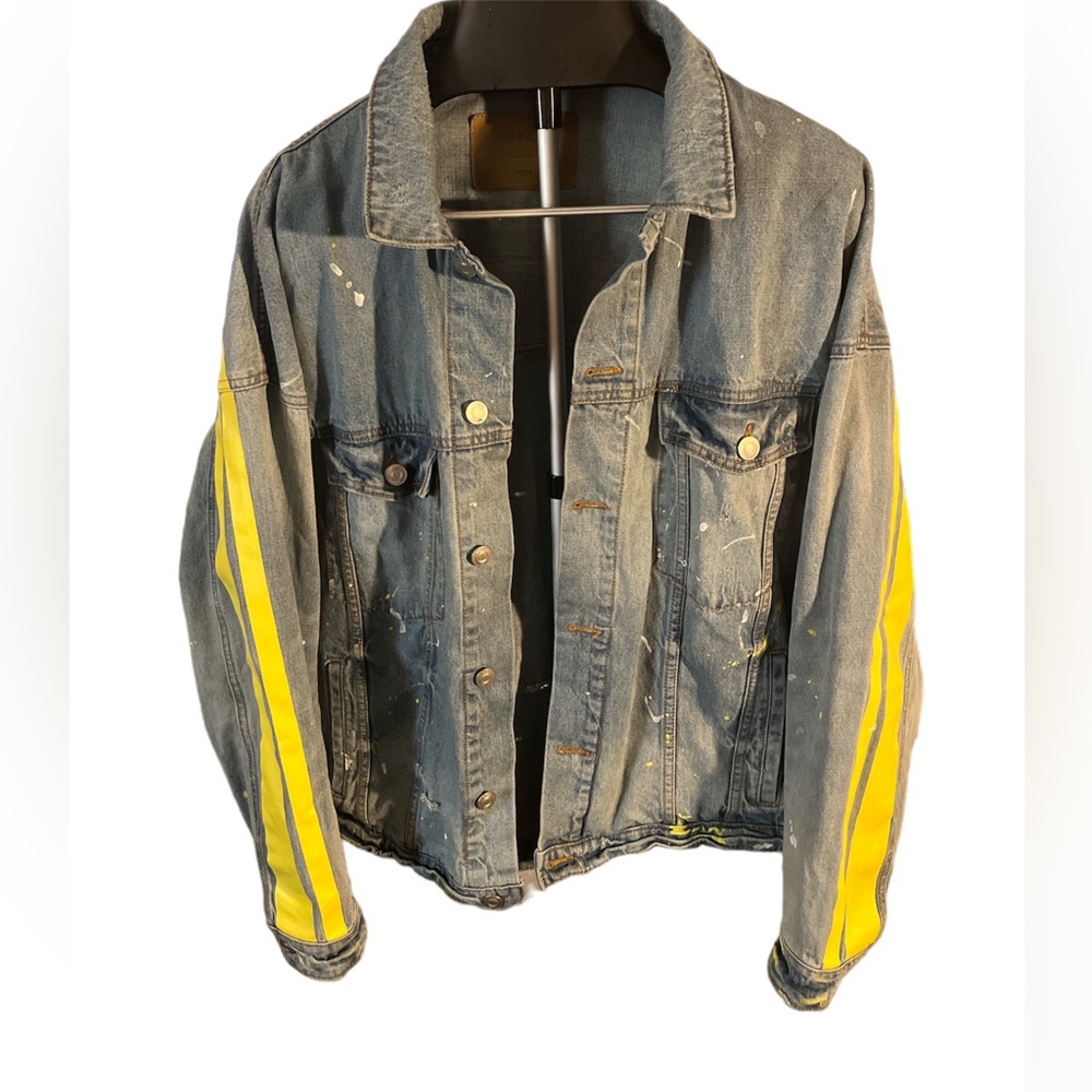 Denim Distressed Men’s Jacket